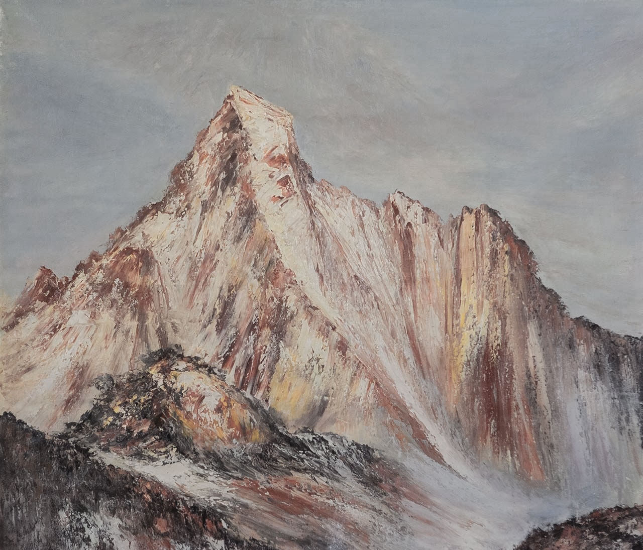 Vevers Kartina - In a distant land at the foot of the mountain