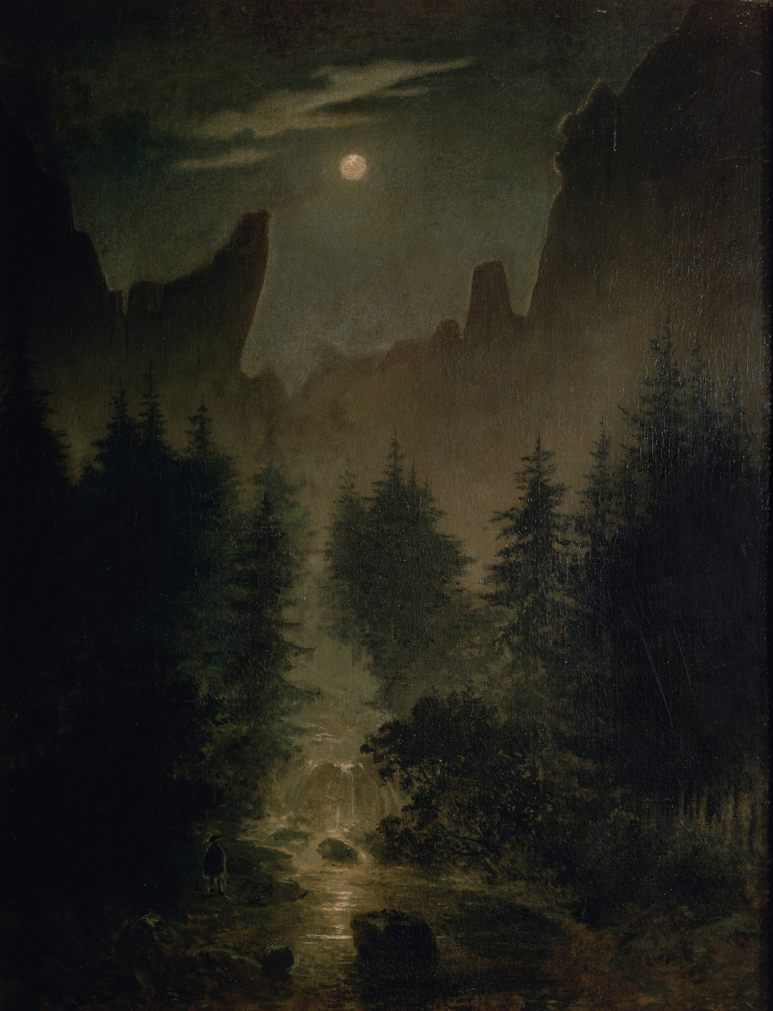 Caspar David Friedrich - Uttewalder Grund