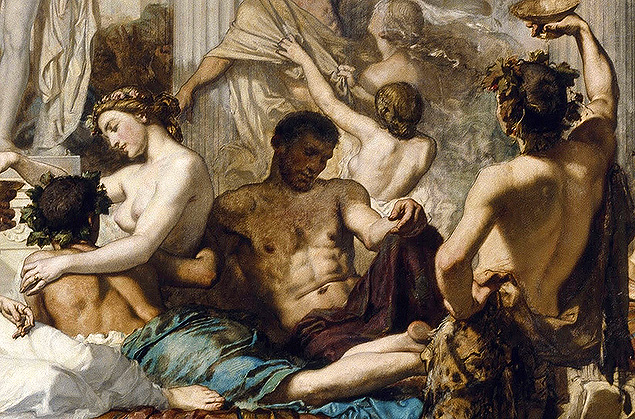 I Romani Della Decadenza — Thomas Couture