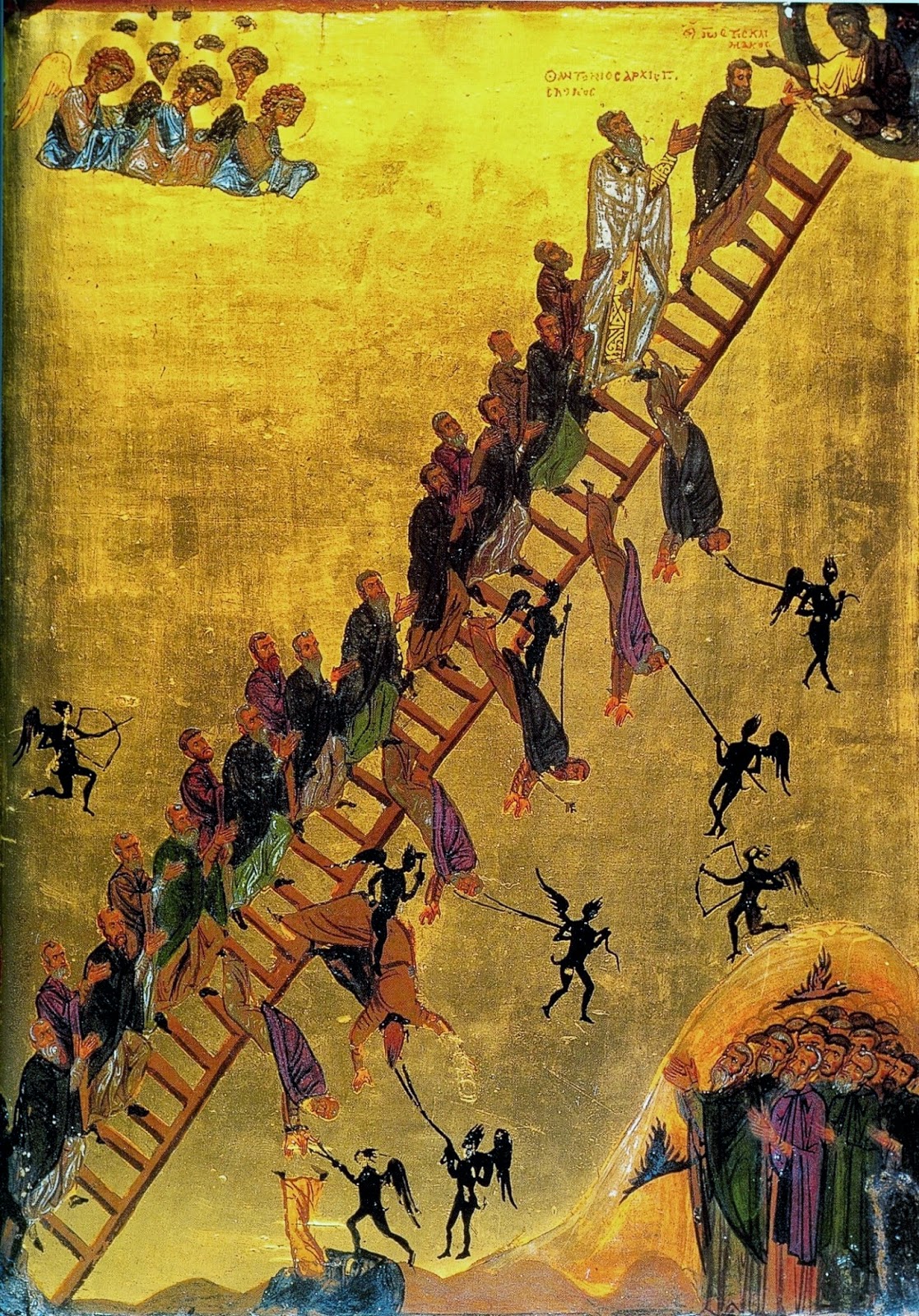 Icon of the Ladder of Divine Ascent
